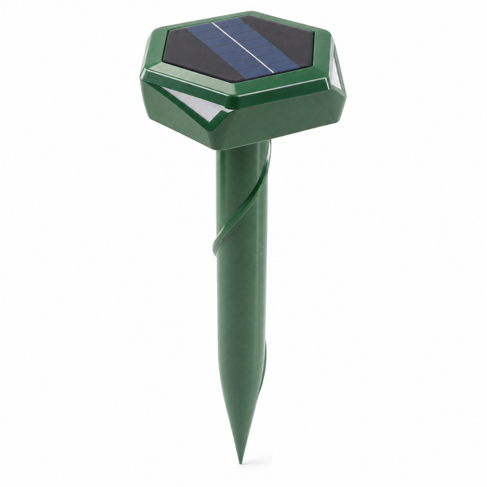 Solar Ultrasonic Mole & Pest Repeller