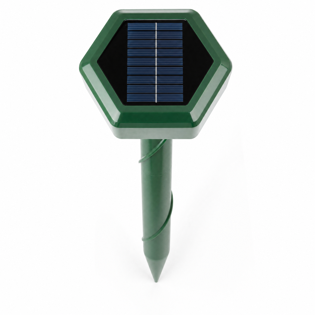 Solar Ultrasonic Mole & Pest Repeller
