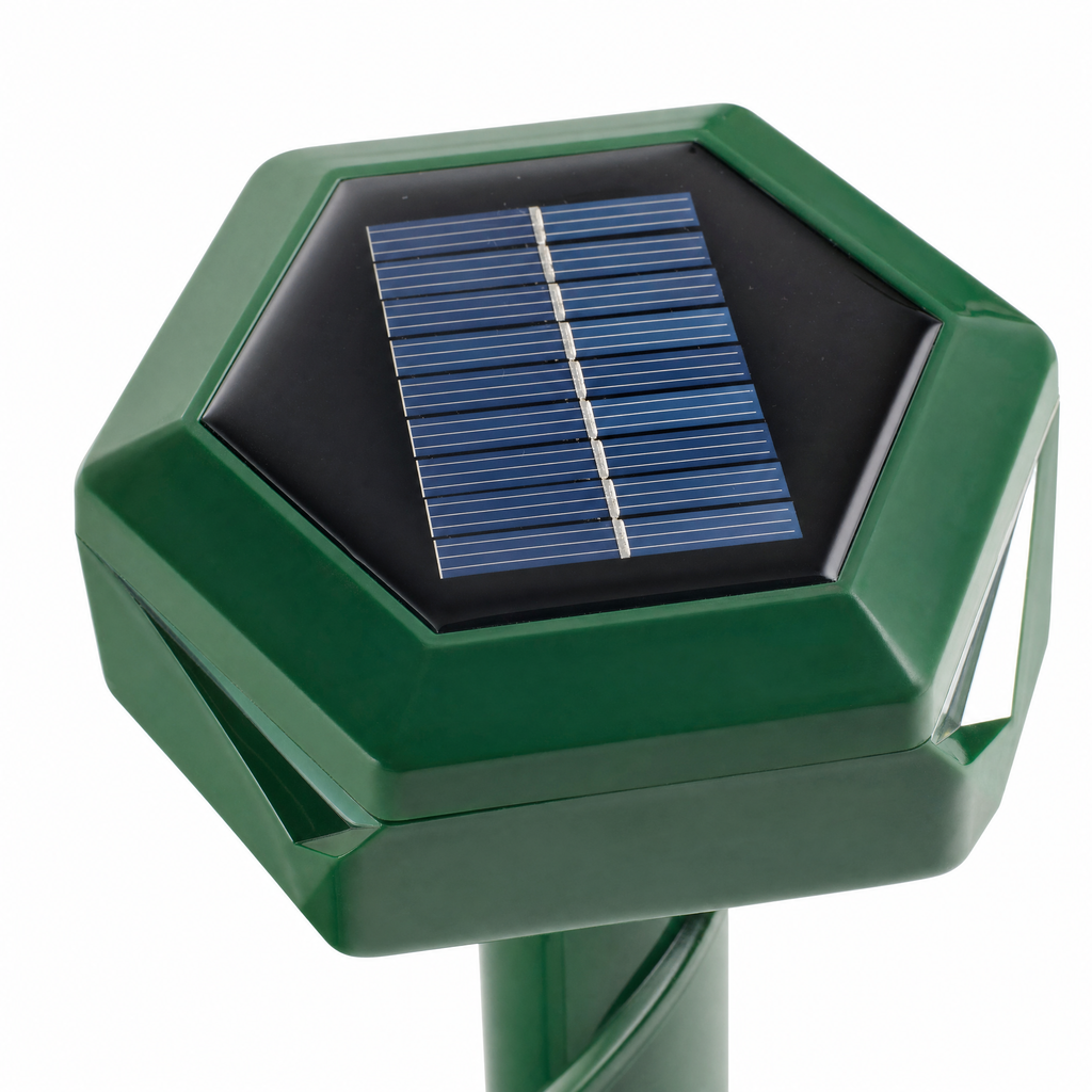 Solar Ultrasonic Mole & Pest Repeller