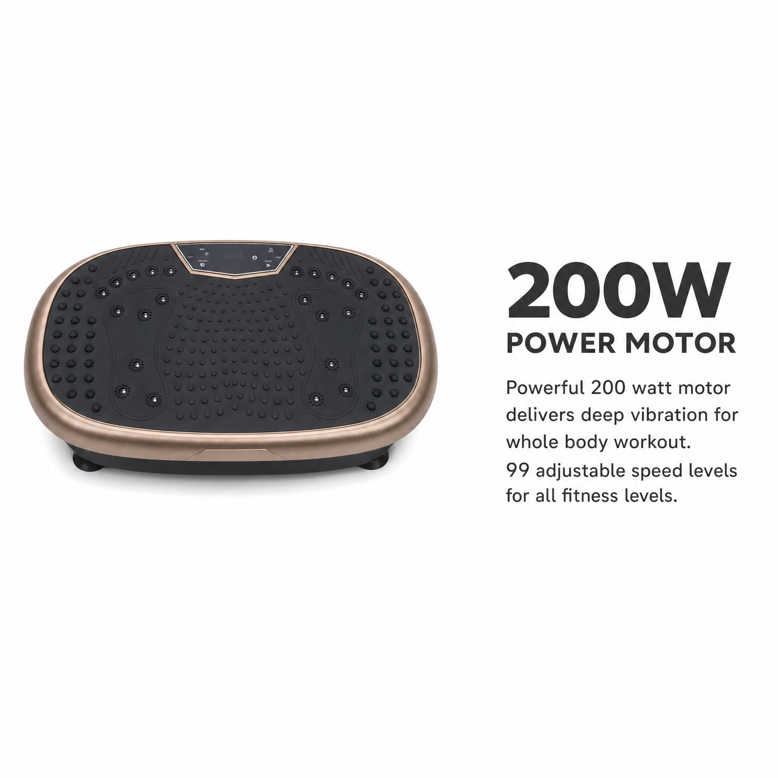 200W vibration motor with 99 speed levels